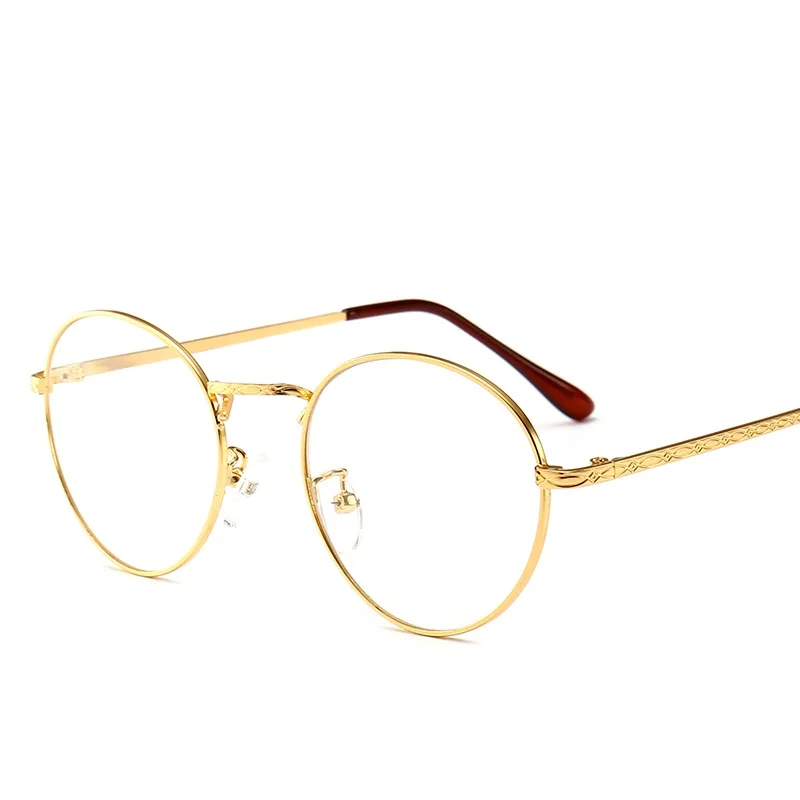 

High End Metal Oval Male Frame Eye Glass Frames Mens Glasses Frame Eyewear for Optical