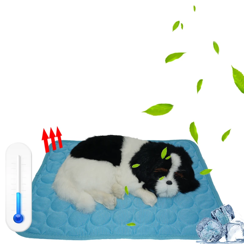 

Summer Pet Cooling Mats Blanket Pet Dog Bed Sofa Portable Cooling Mat Pad Sleeping Cooler Mats For Dogs Cats Pet Ice Silk Mat