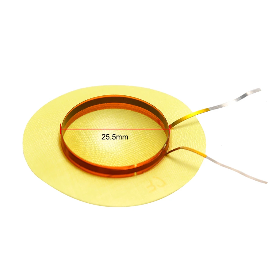 Новый 2шт 25 5 мм динамик звуковая катушка рожковый с диафрагмой аксессуары ремонт