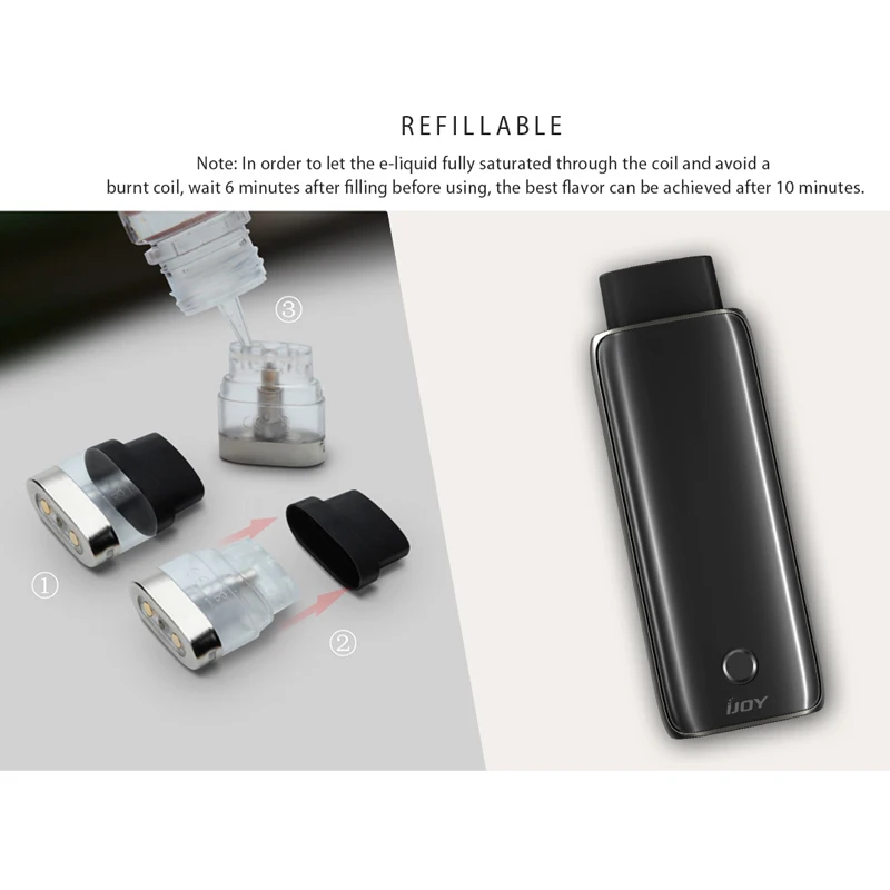 Набор для вейпа IJOY Нептун батарея 650 мАч с картриджем 1 8 мл VS набор Smoant Santi W01 |