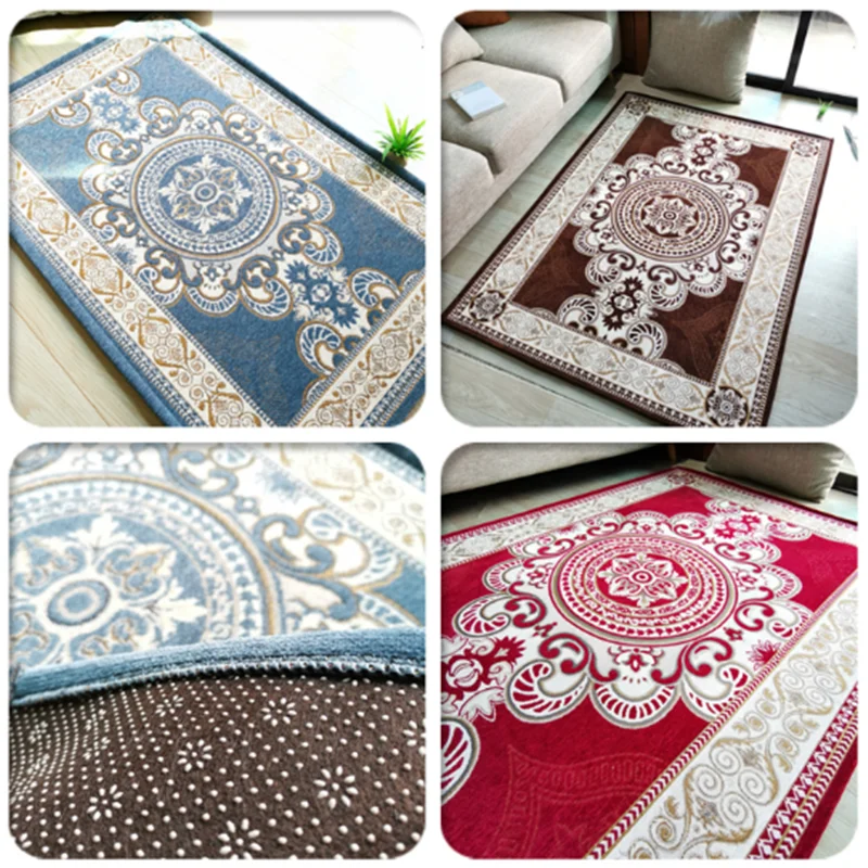 Eogoe Chinese Style Luxury Jacquard Floor Mat Doormat for Entrance Door Outdoor Rug Home Decor Carpet Living Room Hallway Rugs |