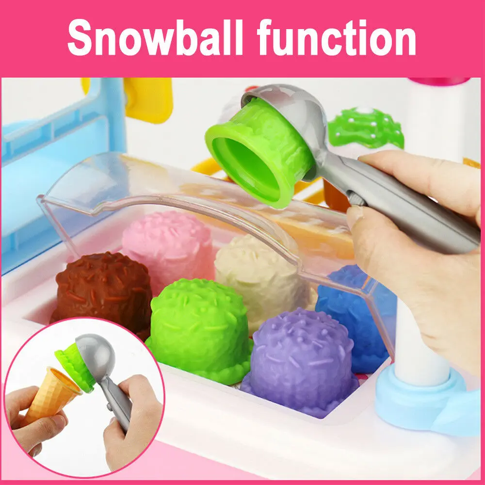 31 шт. милый детский игрушечный набор с имитацией мороженого для ролевых игр