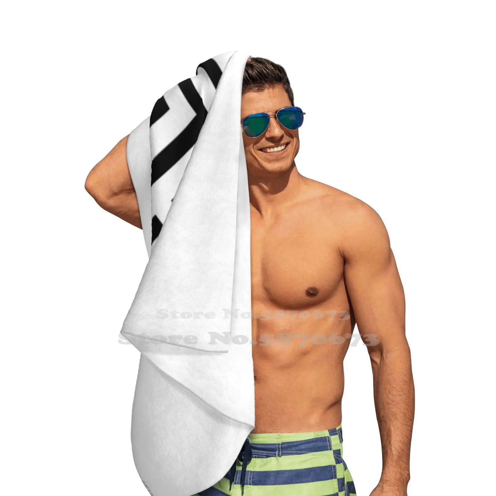 Пляжные полотенца с логотипом быстросохнущие спортивные красивые блестящие