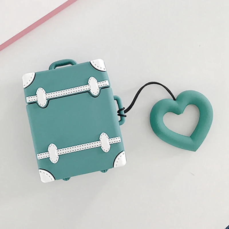 Retro Suitcase Bluetooth Headset Cover for Apple | Электроника