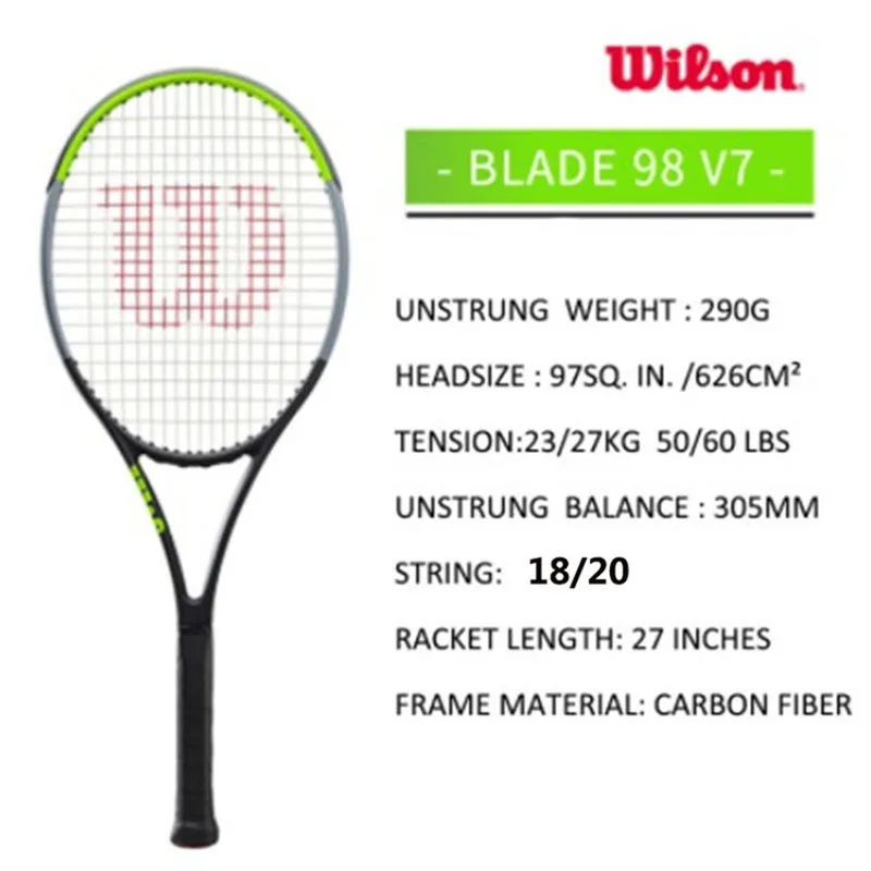 Новая ракетка для тенниса профессиональная карбоновая Теннисная с ремешком