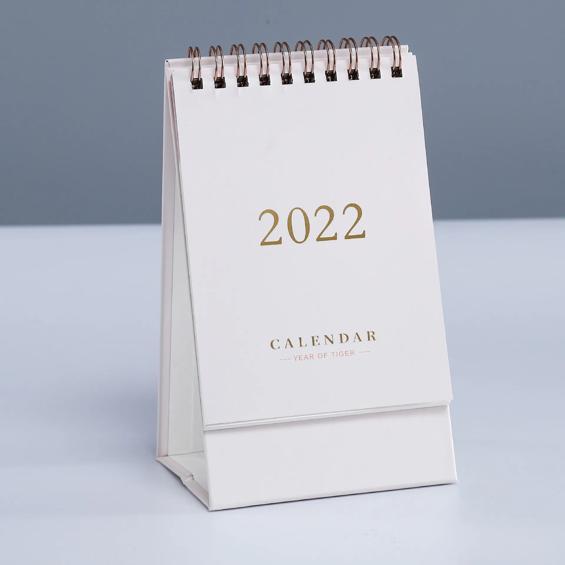 Mini Desk Calendar 2021-2022 Standing Flip Calendar Desk Coil Calendar Home School Office Schedule Planning Supplies