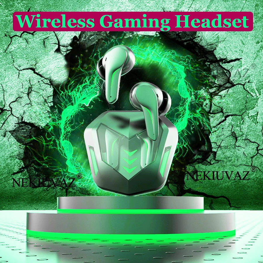 

TWS игровая гарнитура Bluetooth 5,1, беспроводные наушники, наушники HiFi ACC, декодирующие наушники, спортивные водонепроницаемые наушники-вкладыши ...