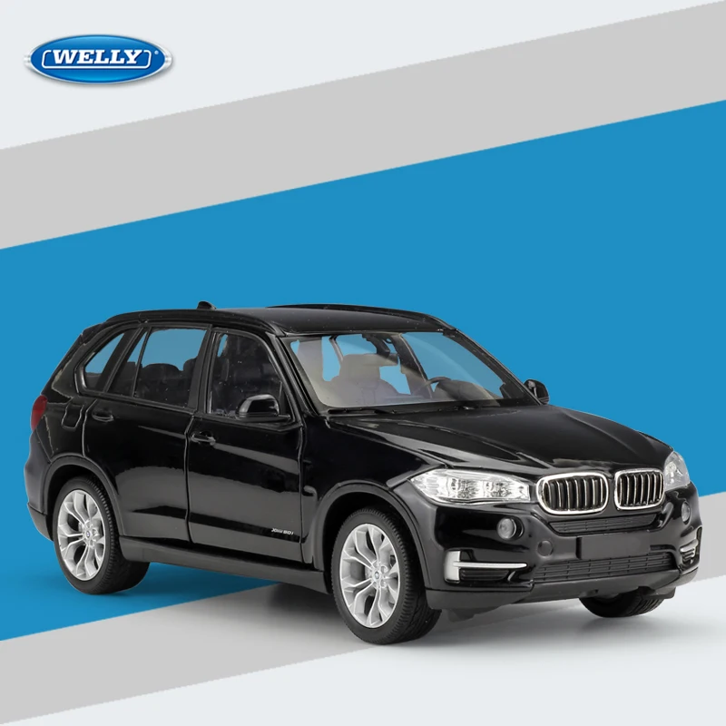 Высококачественная модель WELLY 1:24 Классическая литая машина X5 SUV из
