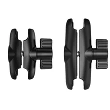 6CM 9CM High Strength Double Socket Arm For 1 Inch Ball Base Mount Bracket For Gopro Camera Bicycle Bike Motorcycle Phone Holder