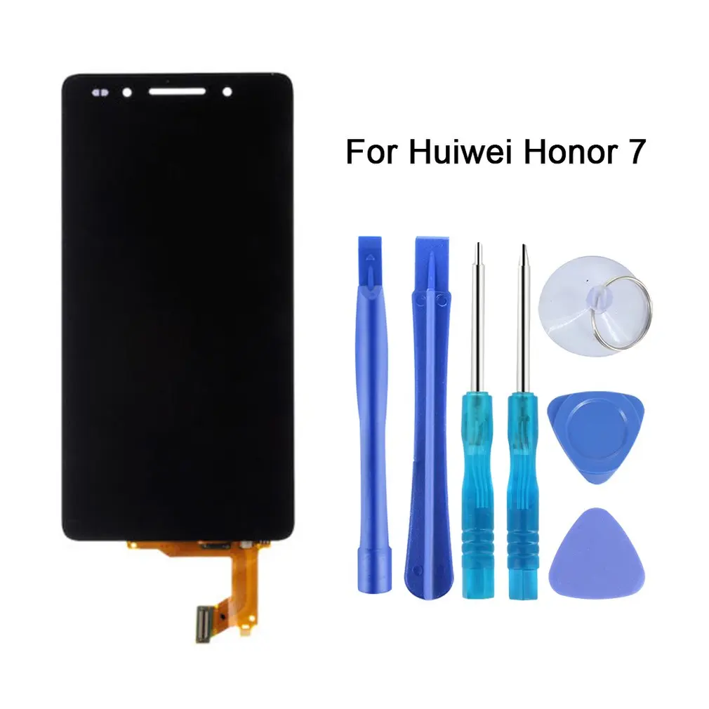 Оригинальный ЖК дисплей для HUAWEI honor 7 Lite сенсорный экран с рамкой инструментами was
