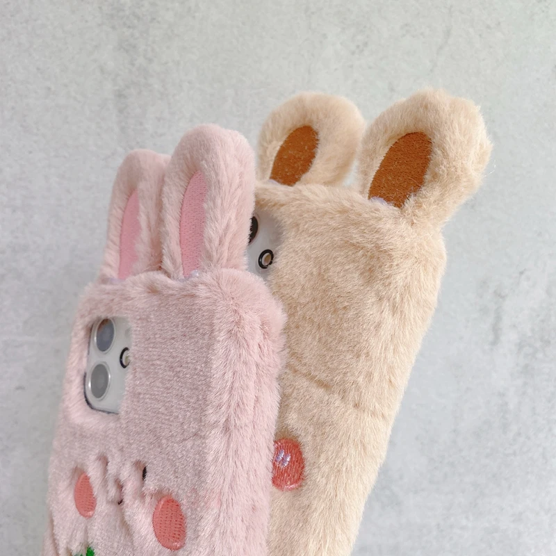 Милый мультяшный рюкзак с кроликом и морковкой чехол медведем для Samsung Galaxy Note 10 Plus