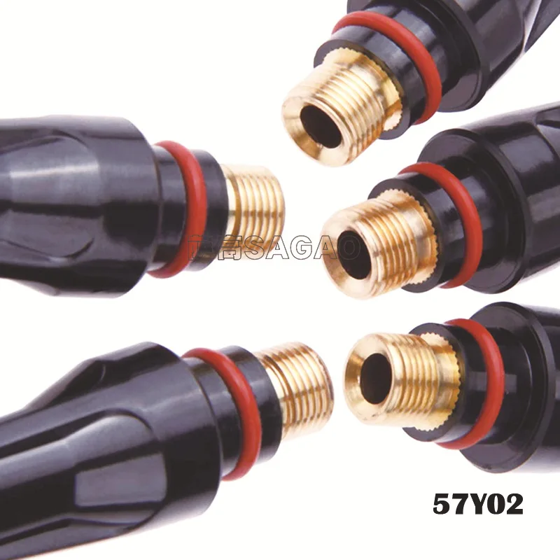 5Pcs/10Pcs TIG Welding 57Y02 Long Back Cap for Torch wp 17 18 26 Series Tig ConsumablesWelding Soldering Supplies | Инструменты