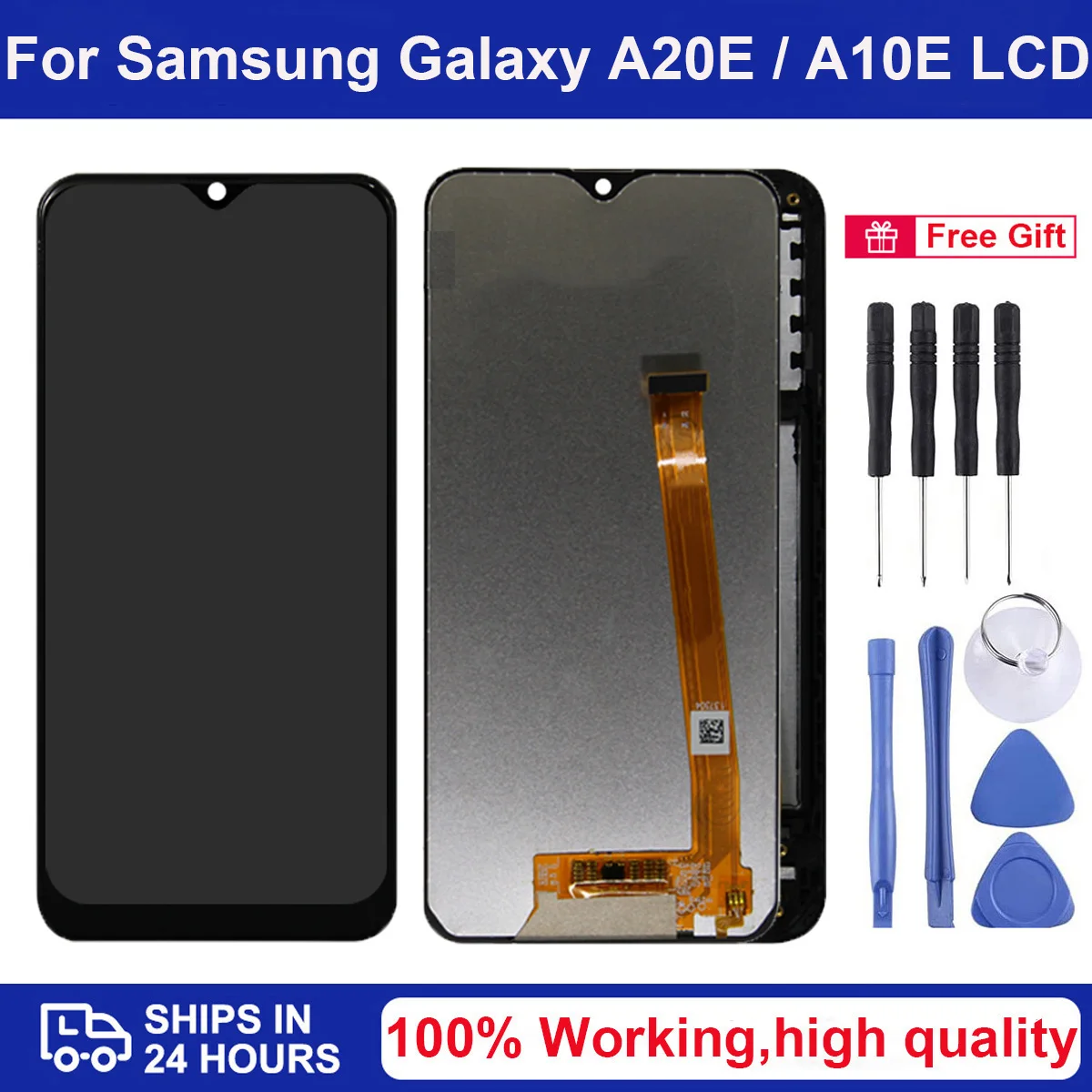 

5.8" Original Display For Samsung Galaxy A20E A202 SM-A202F A202DS A202F/DS A10E A102 A102F LCD+Touch Screen Digitizer Assembly