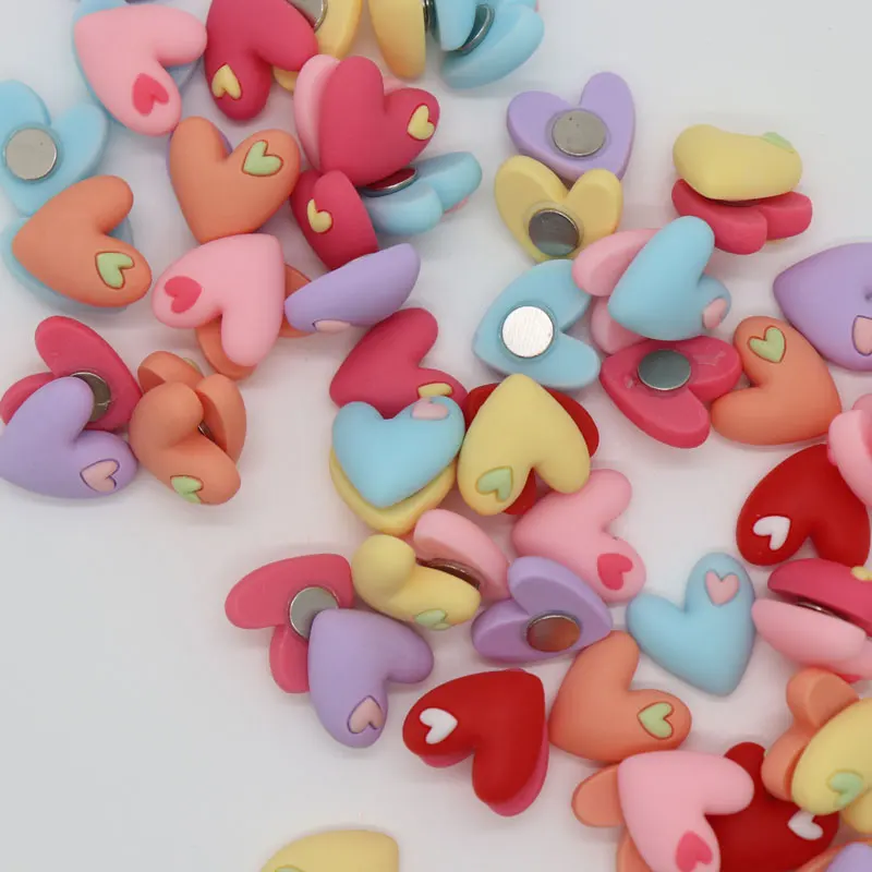 Магнит на холодильник Красного/розового/голубого цвета для красочный в форме