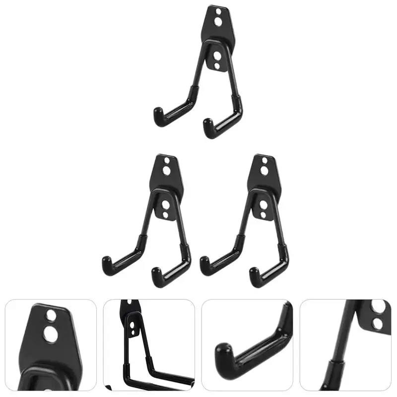 

3pcs Bike Storage Hanging Hooks Warehouse Wall Hooks Garage Wall Hooks