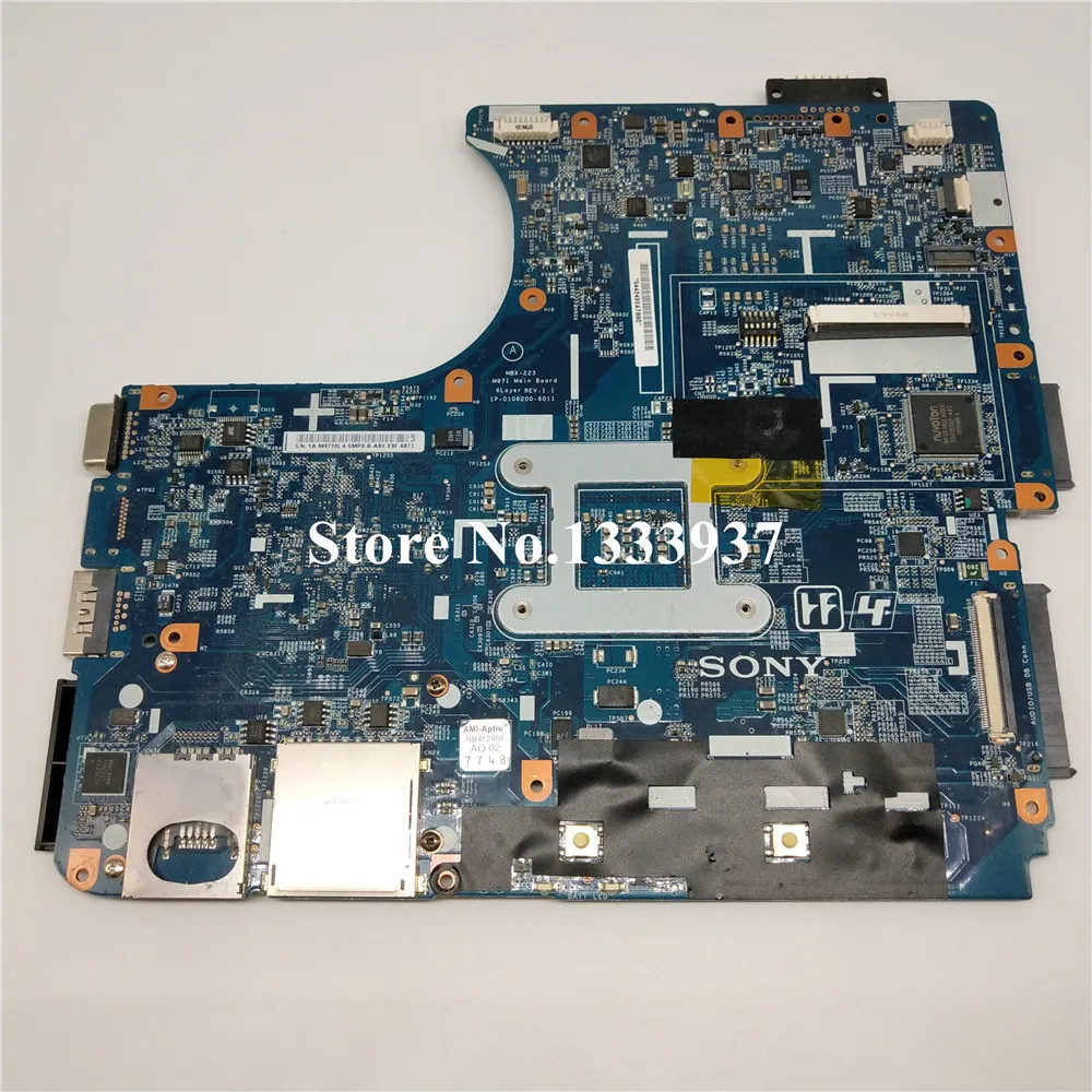 Для SONY VAIO VPC-EB VPCEB Материнская плата ноутбука A1794340A MBX-223 материнская M971 1P-0106200-6011 HM55