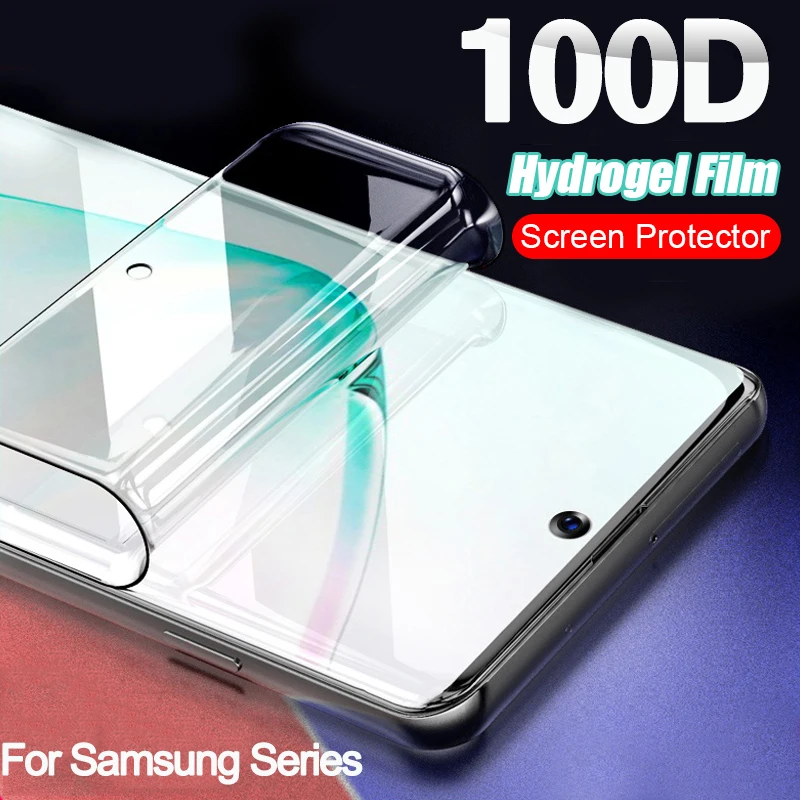 

Мягкая Гидрогелевая Защитная пленка для Samsung Galaxy S20 Ultra S10 S9 S8 Plus