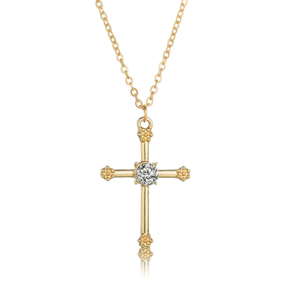 Кулон в виде креста из циркония класса ААА для мужчин и женщин подвеска материала