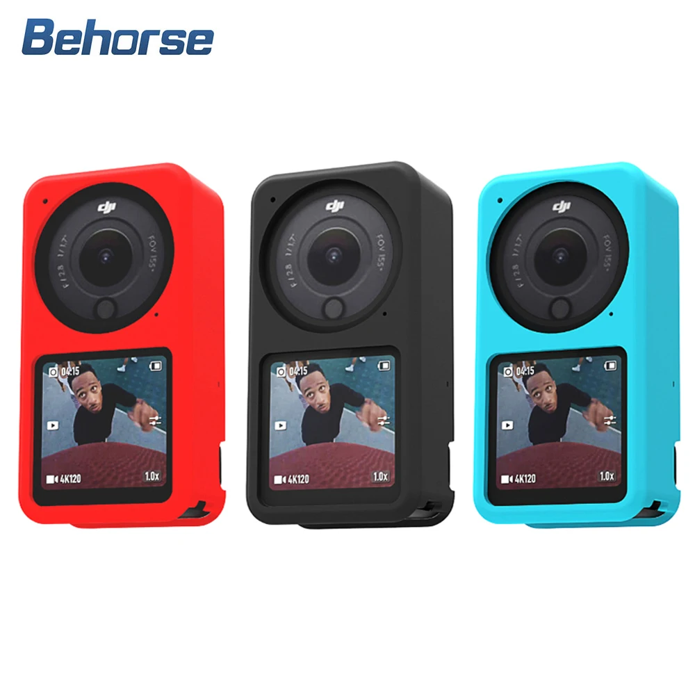 

Мягкий силиконовый чехол DJI Action 2 пыленепроницаемый защитный чехол противоударный корпус для DJI Osmo Action 2 Аксессуары для спортивной камеры