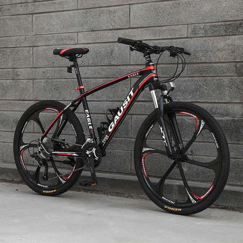 3 Cutter black red Руль для горного велосипеда Алюминий сплав рама 26 дюймов гидравлические дисковые тормоза SHIMAN0 30 Скорость велосипедные шлемы для спорта на открытом воздухе, для велоспорта Bicicleta - Цвет: 3 Cutter black red