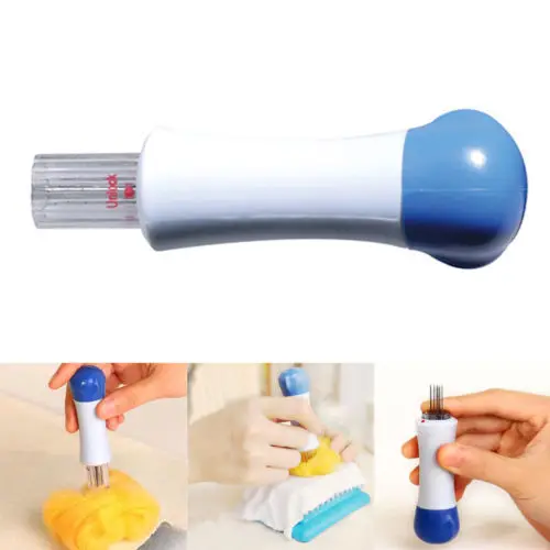 Новый 85*14 мм Войлок DIY Вязание швейные инструменты иглы для валяния Ручка клевер с