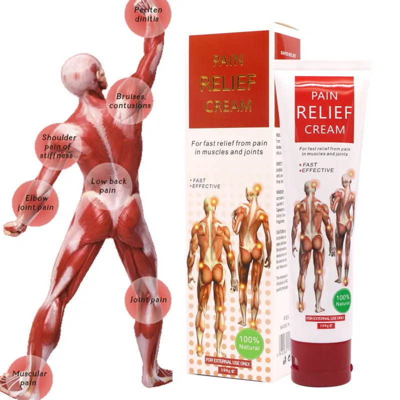 

100g Herbal Essence Ointment Powerful Efficient Relief Muscle Pain Headache Neuralgia Acid Stasis Rheumatism Arthritis Cream