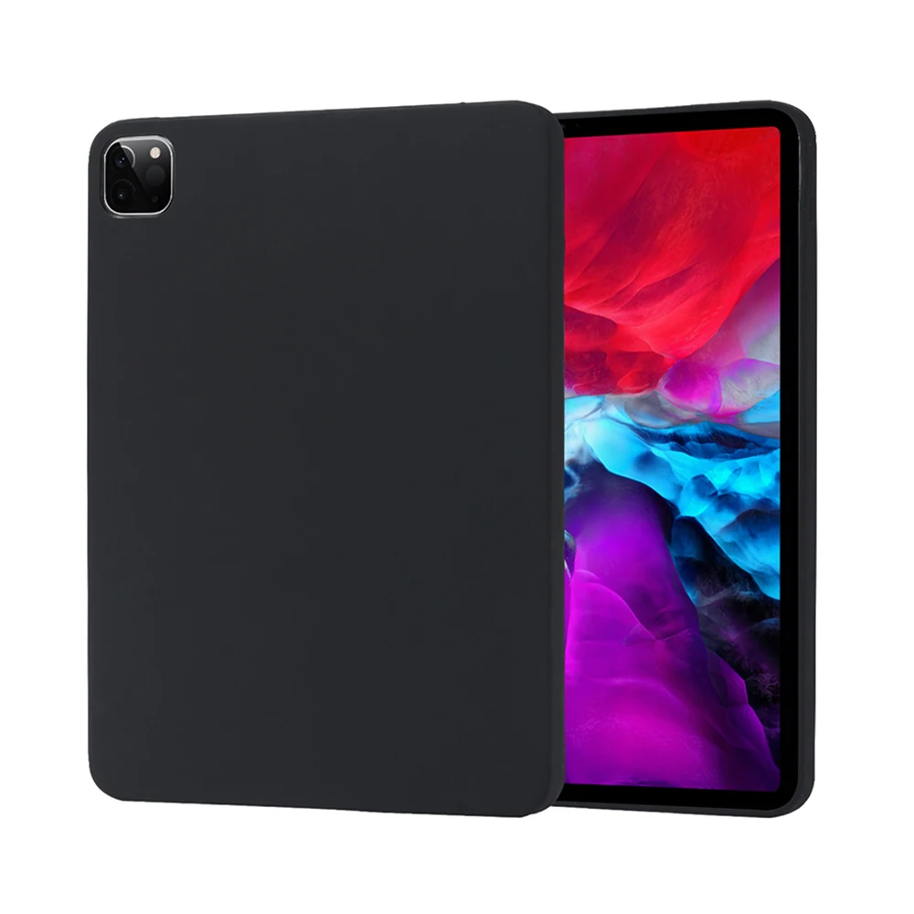

New Tablet Case For iPad Pro 12 9 2020 Case Soft Liquid Silicone Back Cover For iPad Pro 2020 11 inch 12.9 11 Cover Case