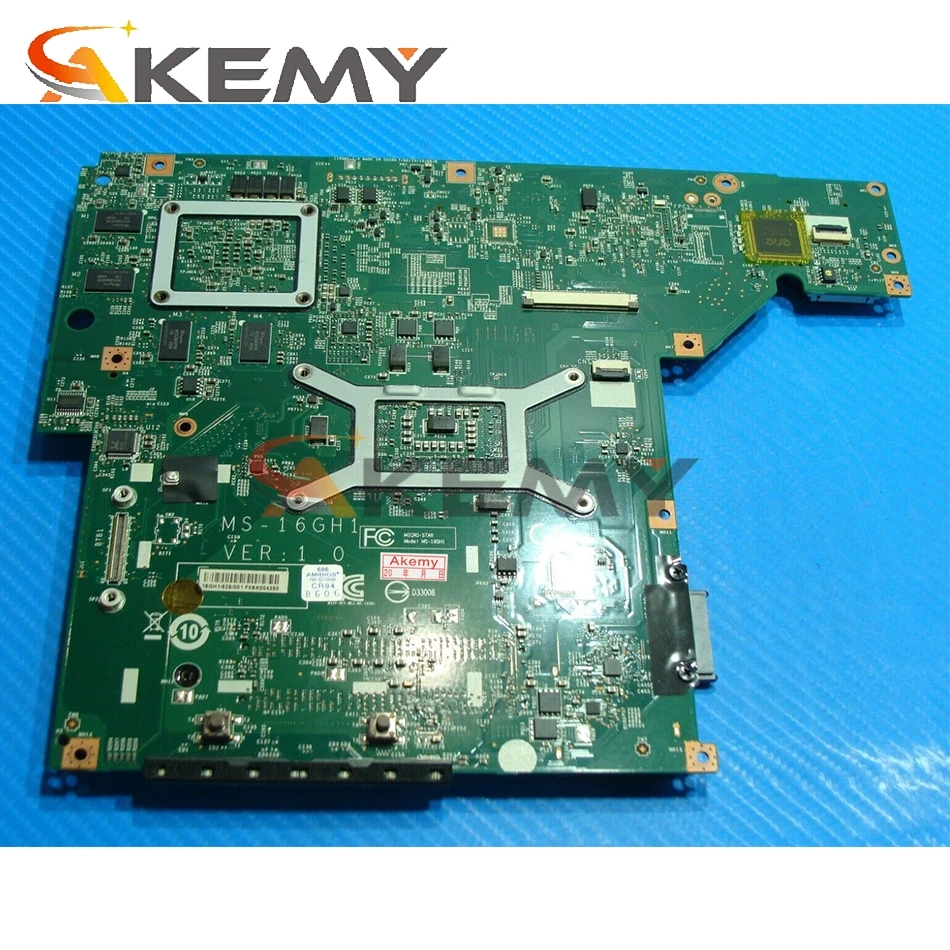 

Oringal System Board Fit FOR MSI GE60 MS-16GC Laptop motherboard MS-16GC1 VER 1.1 DDR3