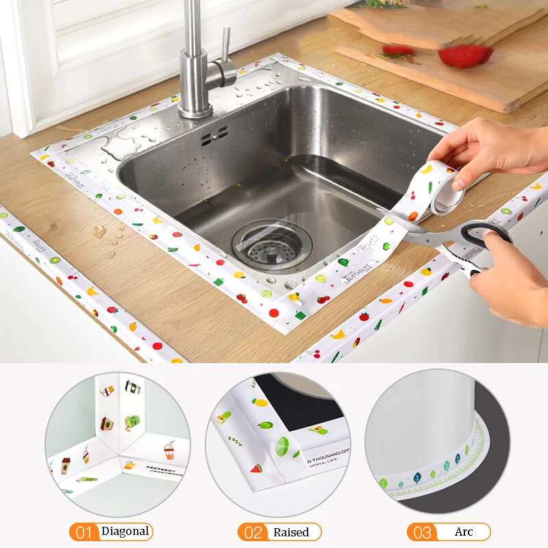 Герметичная лента для дома ванной кухни 3 2 м х 8 см герметичная устойчивая к