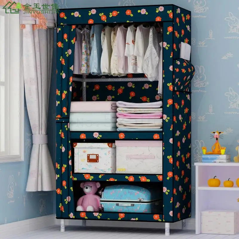 Детский шкаф для одежды хранения детский с рисунком героев из мультфильмов