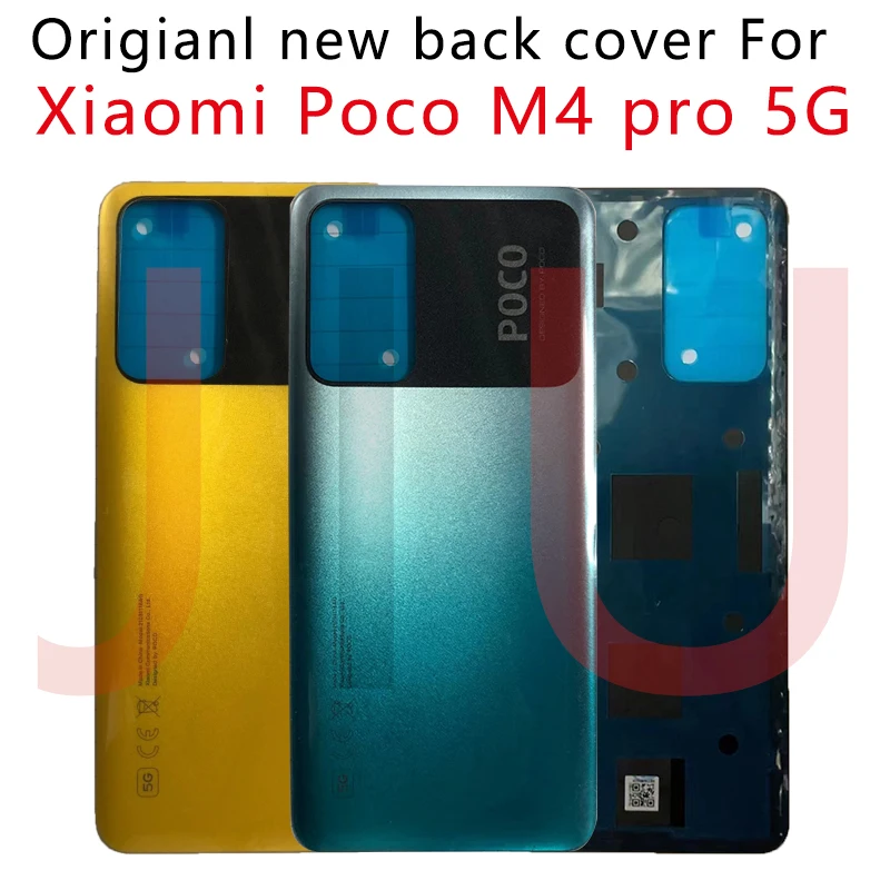 6 &quotоригинал для Xiaomi Poco M4 Pro крышка аккумулятора задний корпус задняя Корпус
