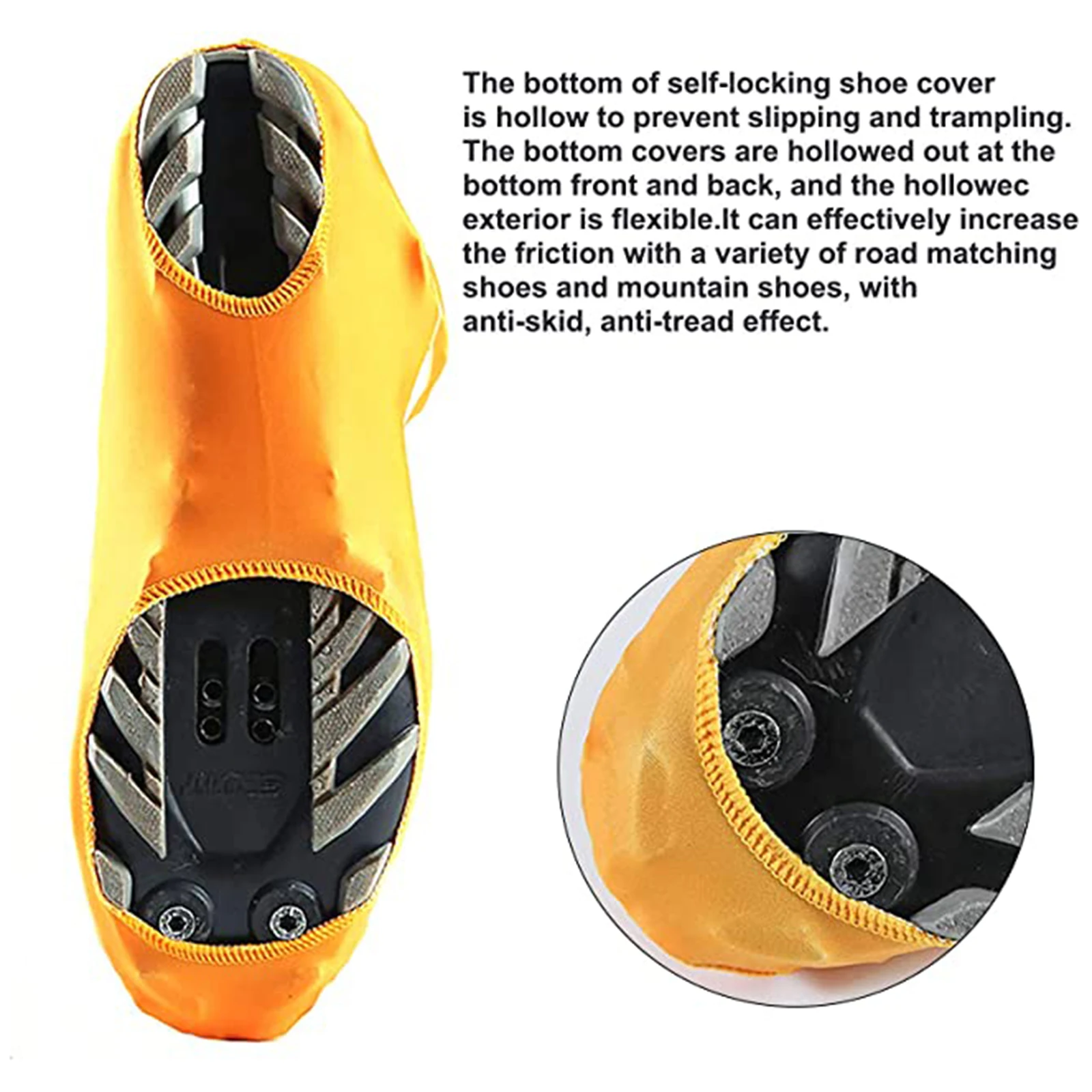 Cycling Shoe Covers Convenient Bike Shoe Covers Windproof Shoe Warmers Overshoes Mountain Road Bike Shoes Covers