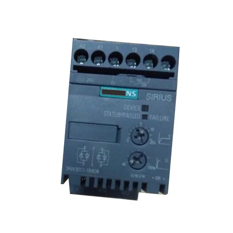 Абсолютно новый оригинальный 3RW3017 1BB04 12.5A 5 кВт 400 в мягкий стартер 3RW30171BB04