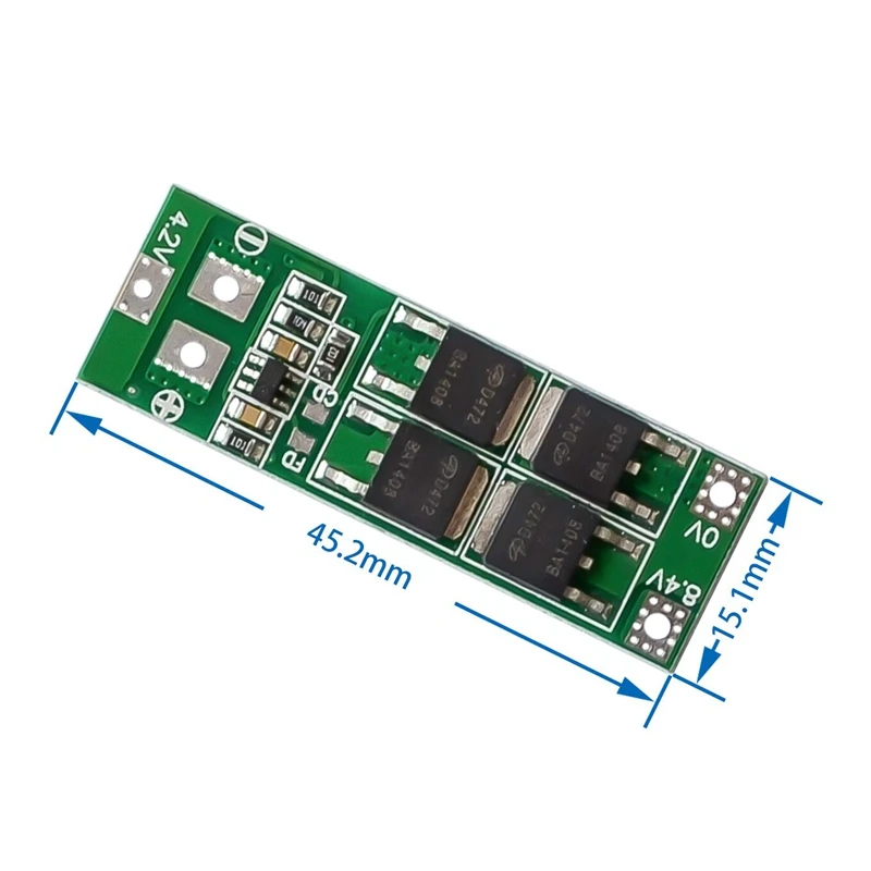 Плата защиты литиевой батареи 2S 20A 7 4 В 8 в 18650/Стандартная плата Bms | Электроника