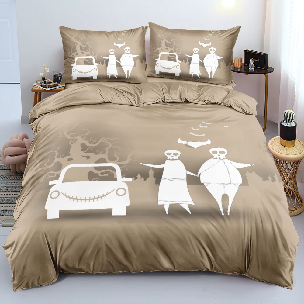 

3D Camel Beddings Custom Design Duvet Covers Comforter Cases Pillow Shames Bedclothes Full Single Double Size Skull Bedding Sets