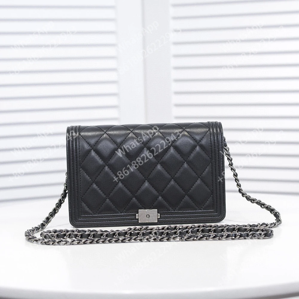 

Роскошная брендовая модная простая маленькая квадратная сумка woc, женская дизайнерская Высококачественная сумка через плечо из натурально...