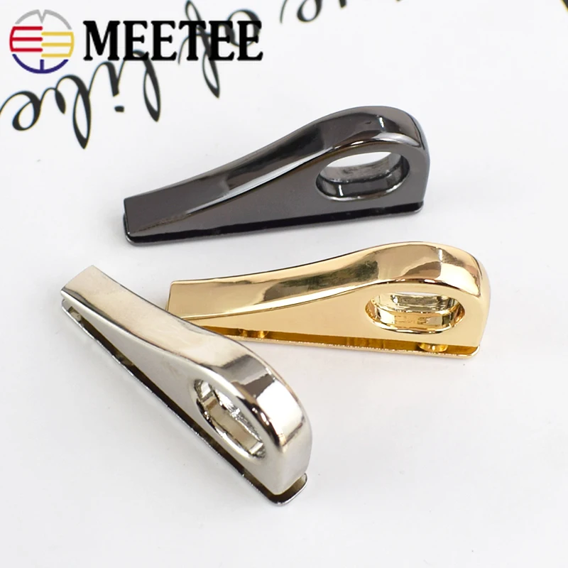 Meetee 4/10 шт. Сумка с боковой застежкой металлические пряжки сумки цепочкой крючок