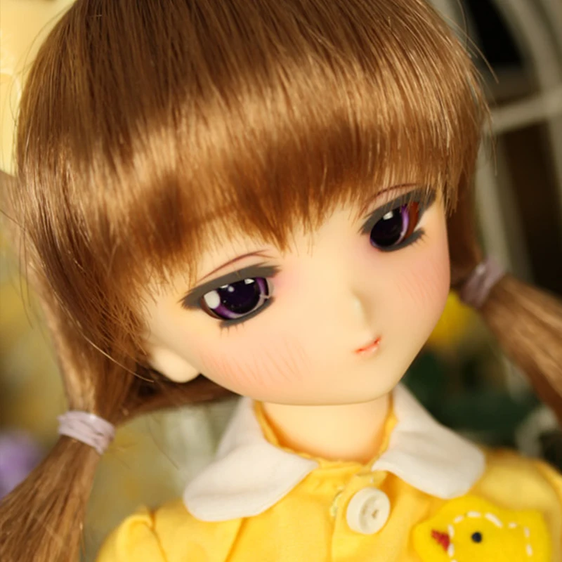 Полный комплект 1/6 BJD кукла BJD/SD милый мультфильм Чиби Tsubaki шарнирная для маленькой
