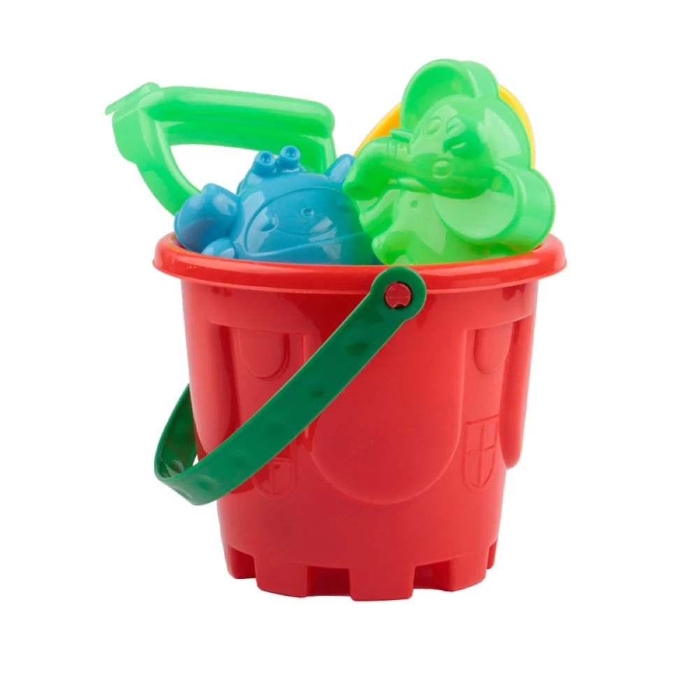7Pcs Summer Kids Bucket Shovel Rake Mold Outdoor Game Beach Sand Play Toy Set Large Tool Pool Snow | Игрушки и хобби