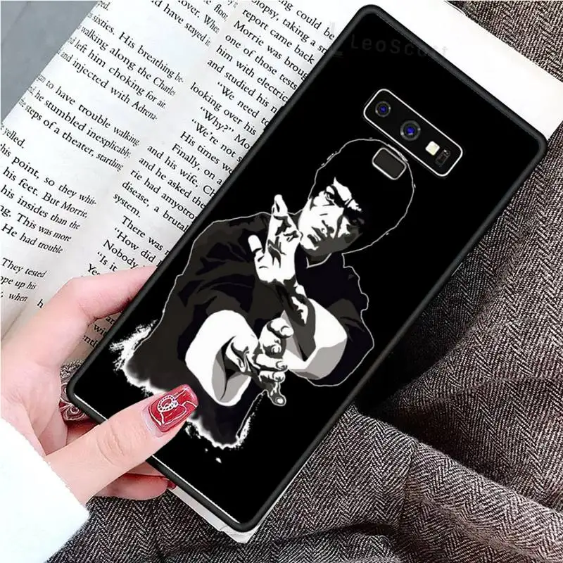

Bruce Lee Jeet Kune Do Kung Fu Phone Case For Samsung Galaxy S8 S9 S10 Plus S10E Note 3 4 5 6 7 8 9 10 Pro Lite cover