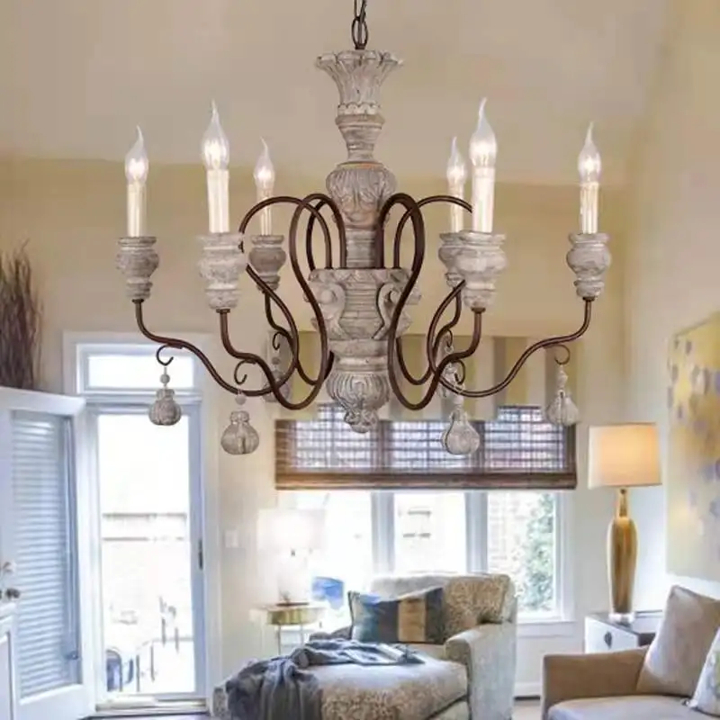 

vintage resin chandelier for living room bedroom home decor chandeliers lighting led avize lustre para sala candelabros lustres
