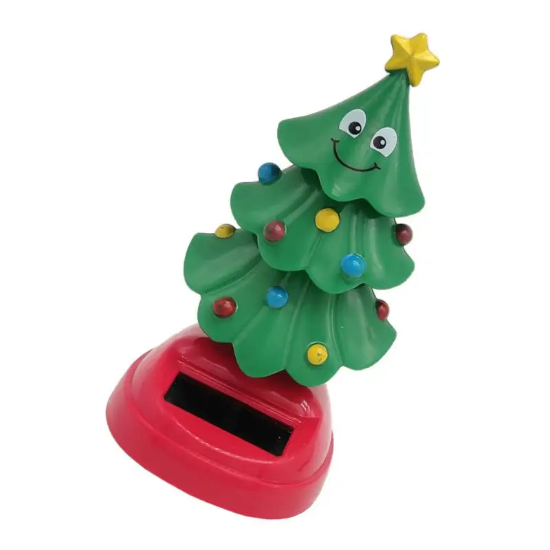 

Solar Powered Dancing Head Shaking Dolls Christmas Tree Decorations ...