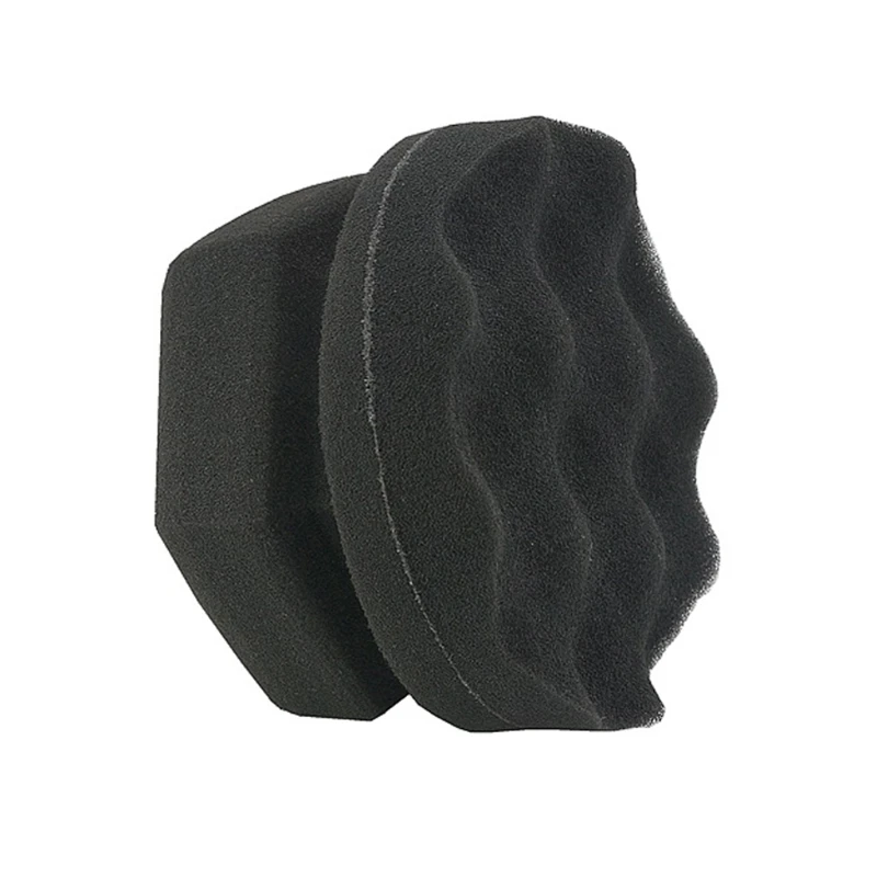 

Car Wax Polishing Sponge Hexagonal Grip Applicator Hand Tire Wax Sponge Car Wash Q39F