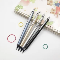 2pcs all metal mechanical pencil 0 5mm high quality automatic pencil for professional painting supplies send 2 refills 2pcslot