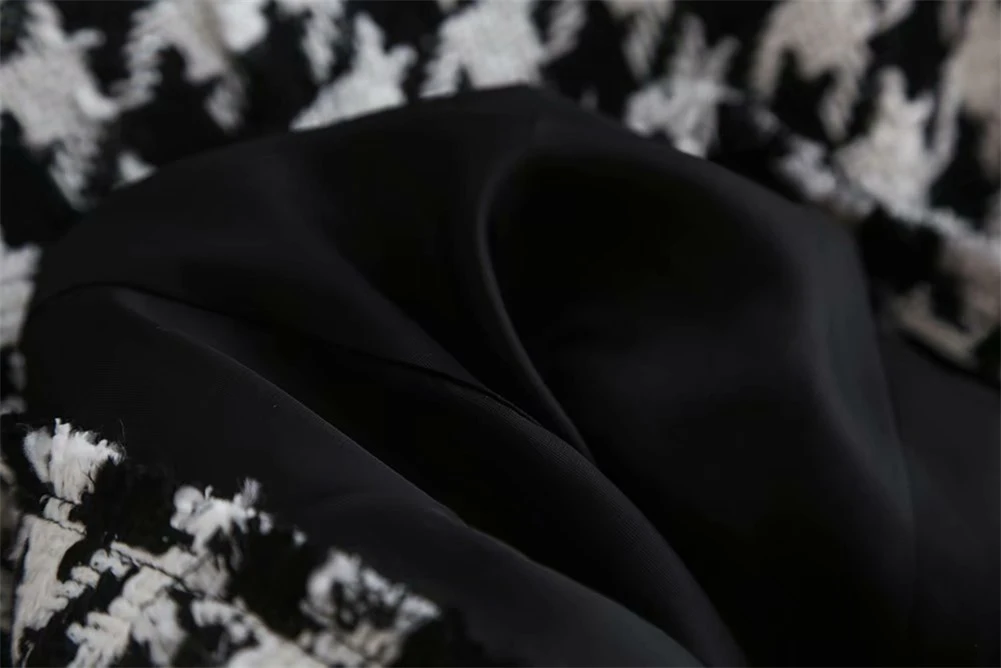 ZA осенне-зимняя новая женская куртка модное твидовое пальто Boho элегантная женская двубортная приталенная куртка с карманом