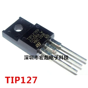 10pcs/lot TIP127FP Transistor Darlington TO-220F TIP127 100V / 5A