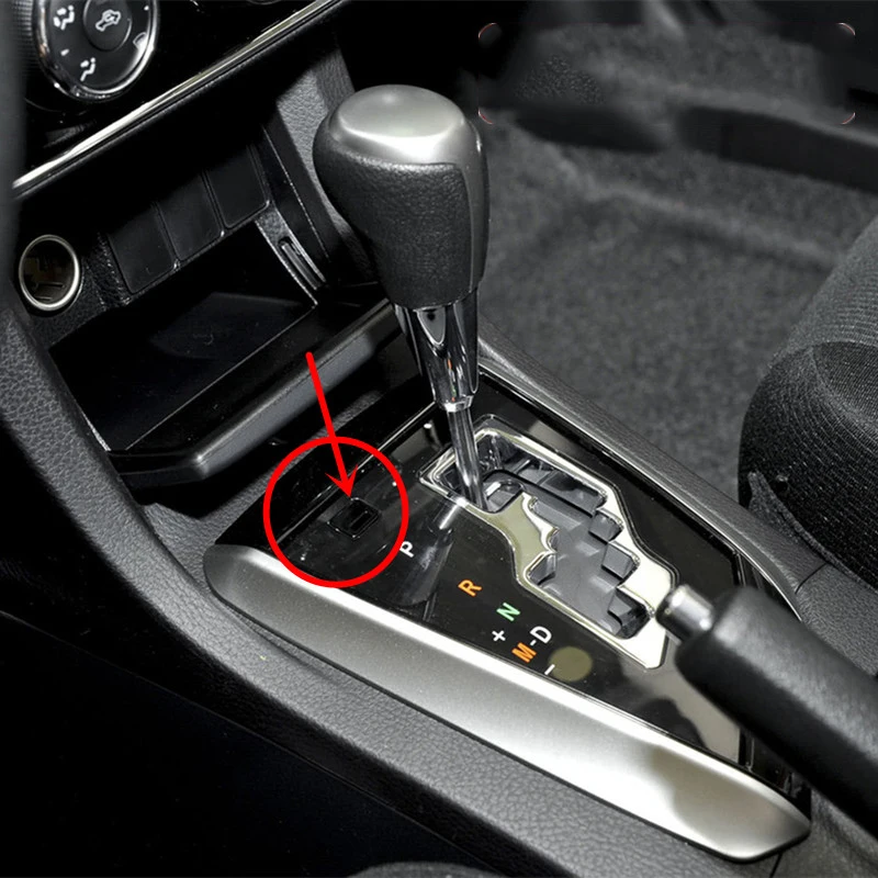 ของแท้รถ Shift Lock Release สำหรับ Toyota Corolla Lexus 2014-2018เกียร์ Shift Panel Cover
