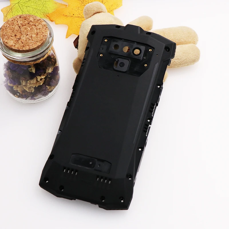 New Battery Case Cover For Doogee S80 Replacement Back with Button Glass Rear Door for Lite phone Accessories | Мобильные телефоны