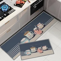 anti slip kitchen mat bedroom blue long strip area rugs entrance doormat hallway carpet water absorbent bathroom floor mat