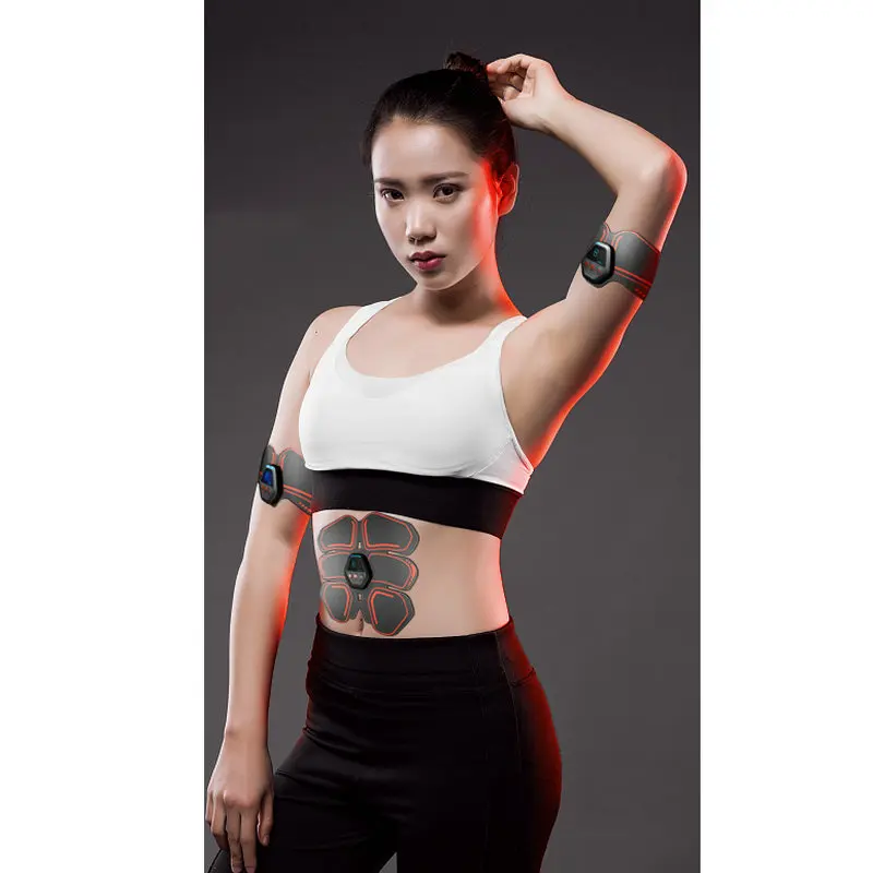 EMS импульсный Фитнес 6 брюшной зарядки интеллигентая (ый) домашний прибор с